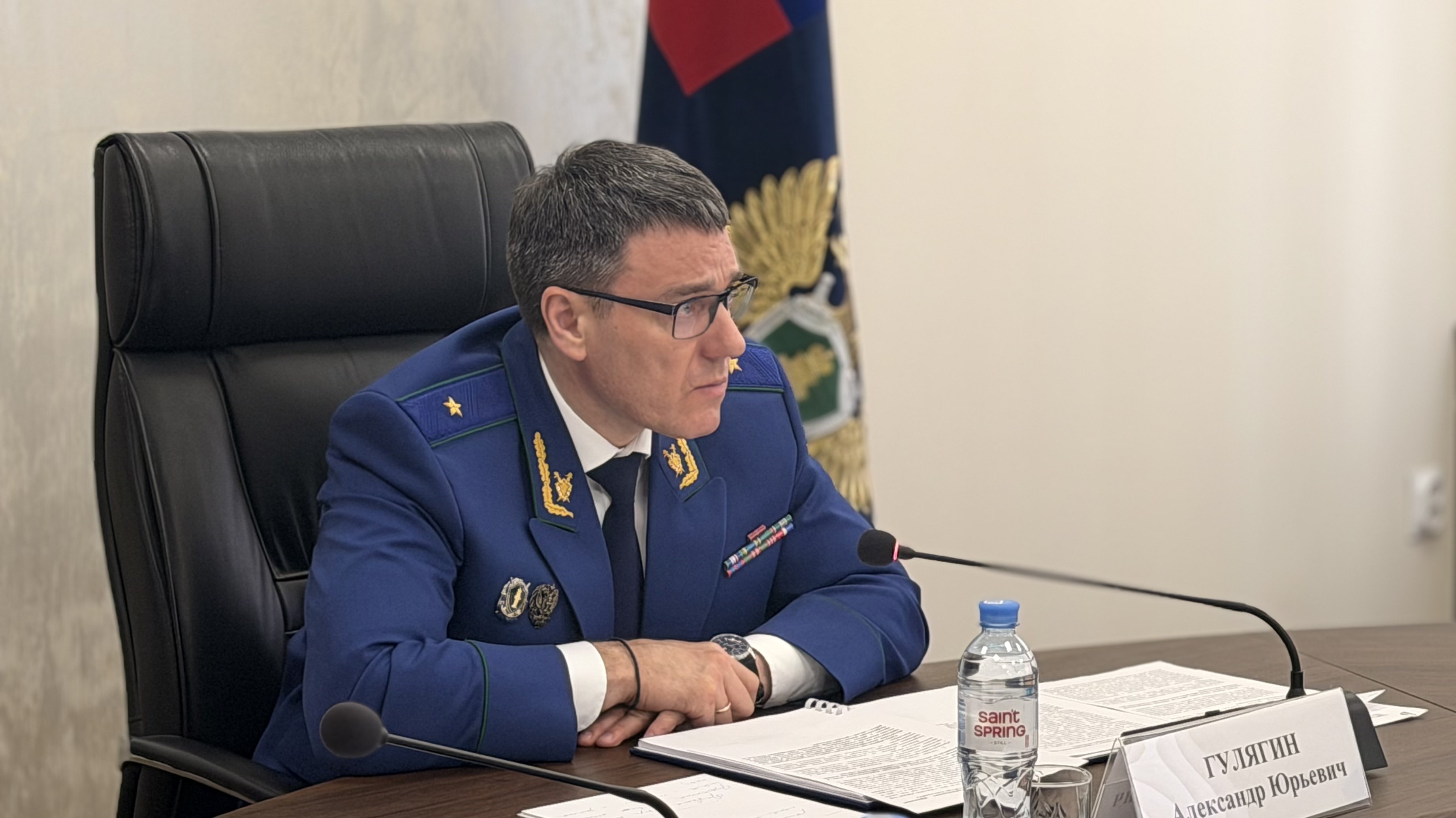 Прокурор Астраханской области провел заседание коллегии по вопросу исполнения законодательства об образовании 