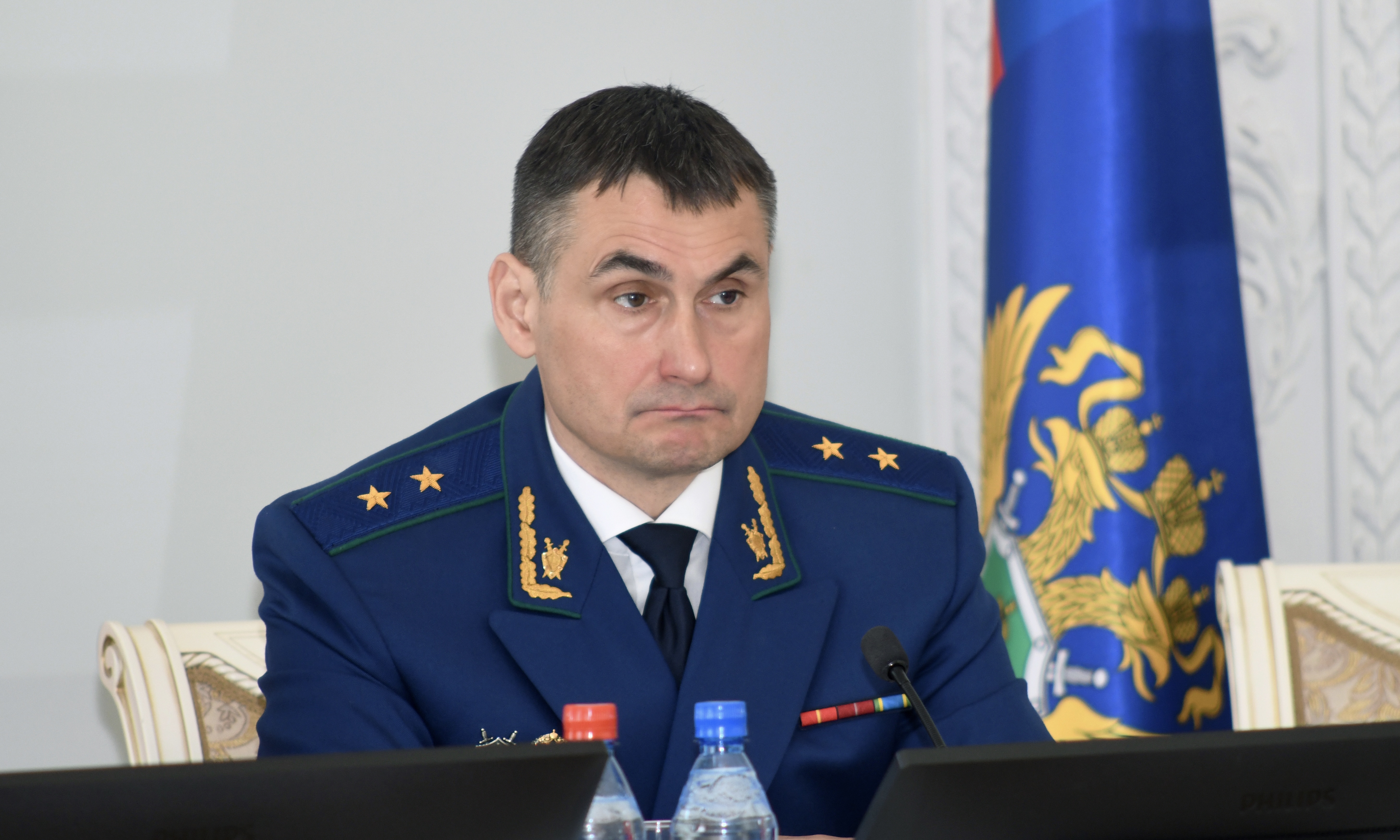 Под председательством прокурора города Андрея Гуришева состоялось заседание коллегии по вопросам выявления, пресечения и расследования преступлений превентивной направленности