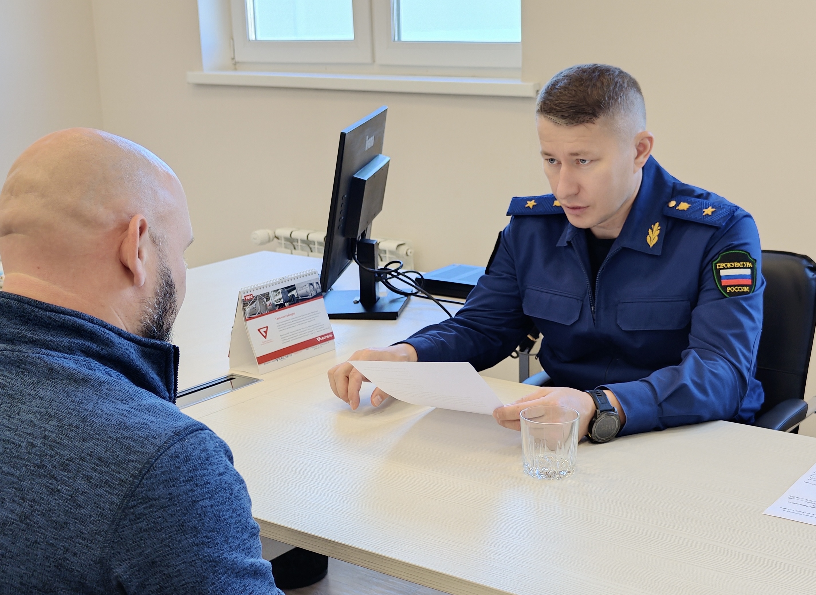 Прокурор Чувашии Эдуард Гиматов посетил Моргаушский муниципальный округ
