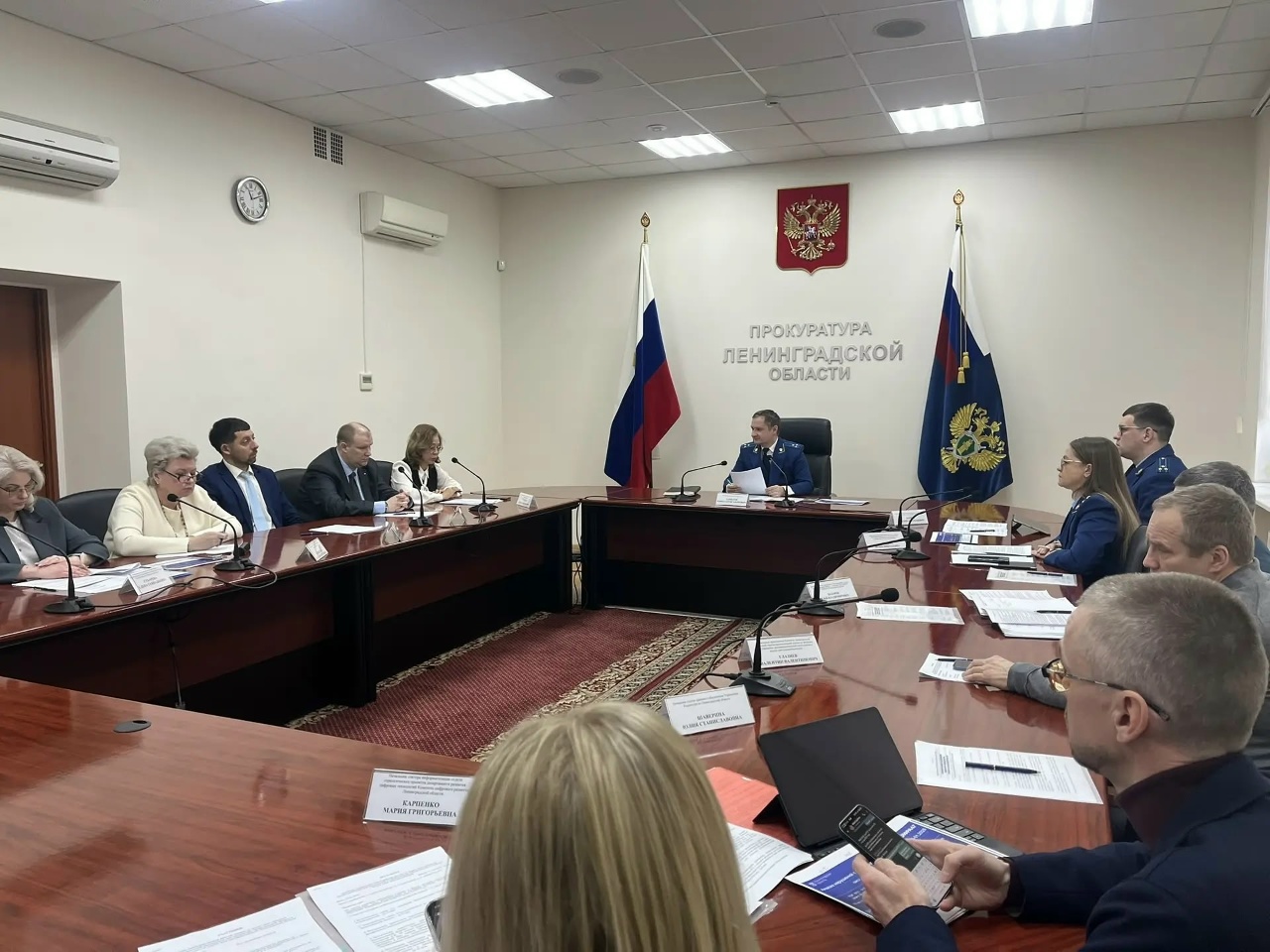 Заседание межведомственной рабочей группы и Общественного совета по защите прав предпринимателей