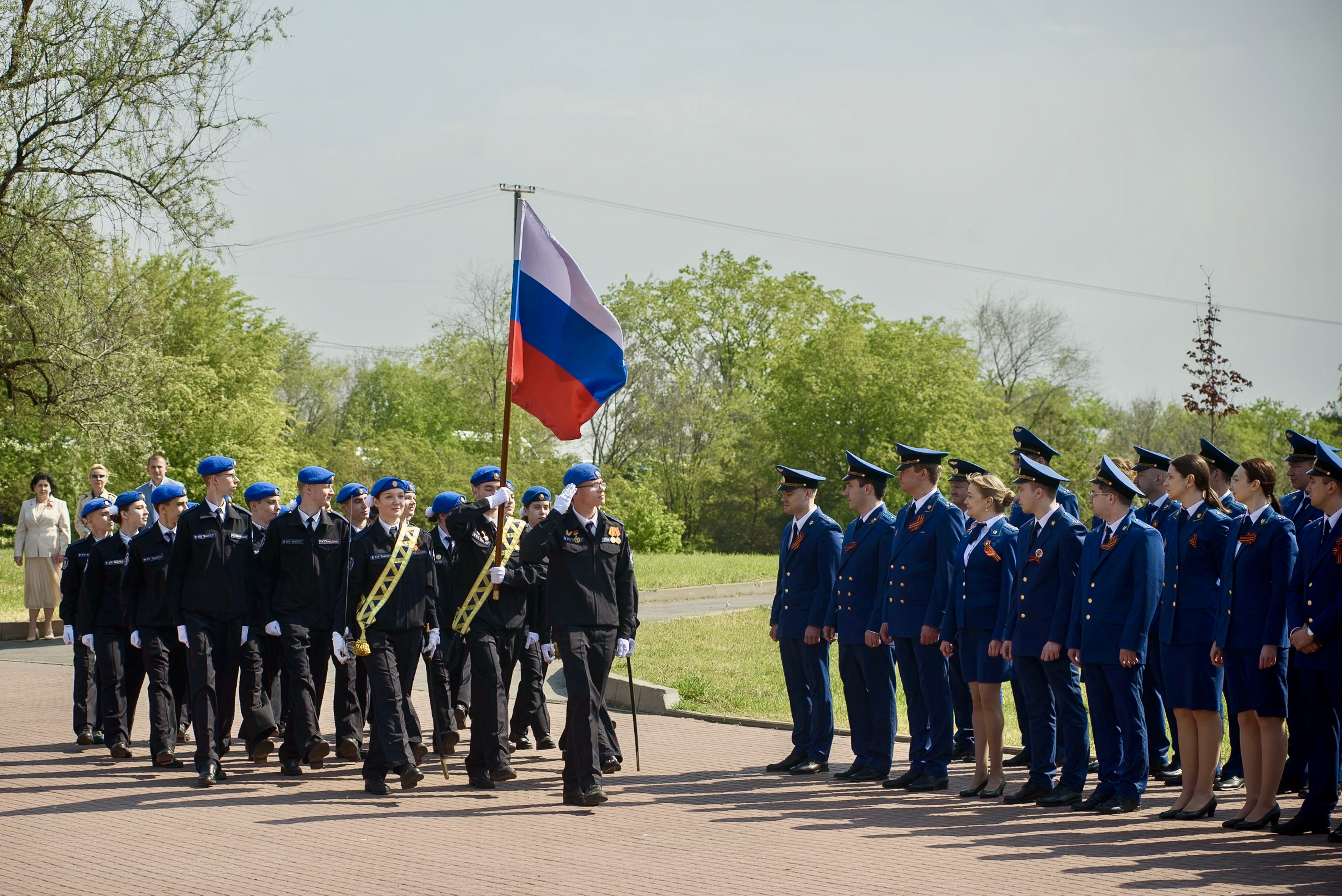 В преддверии празднования 81-й годовщины Победы в Великой Отечественной войне 1941-1945 гг. работники прокуратуры области приняли участие в торжественном мероприятии