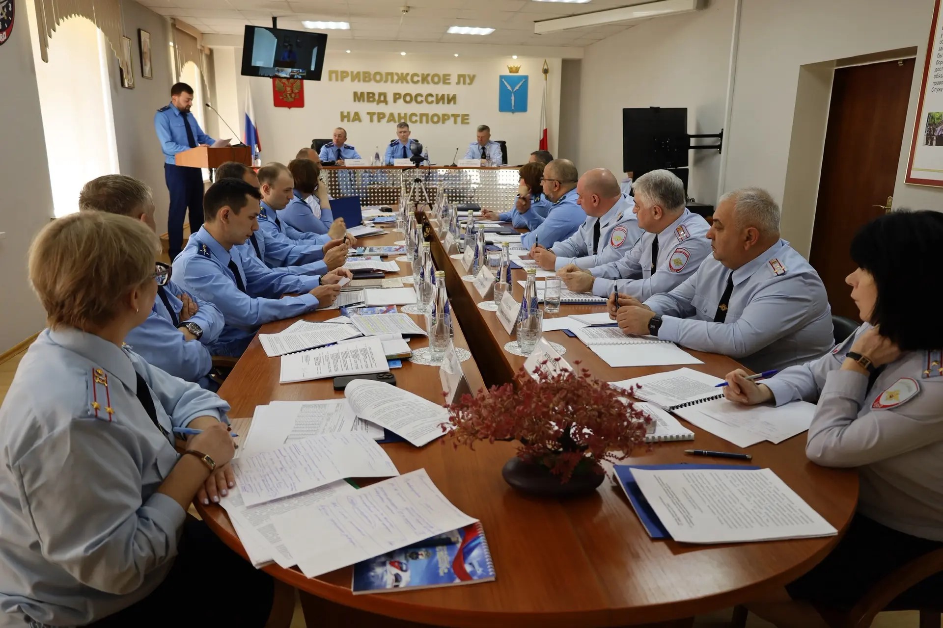 Проведено совместное расширенное заседание коллегий Приволжской и Южной транспортных прокуратур 