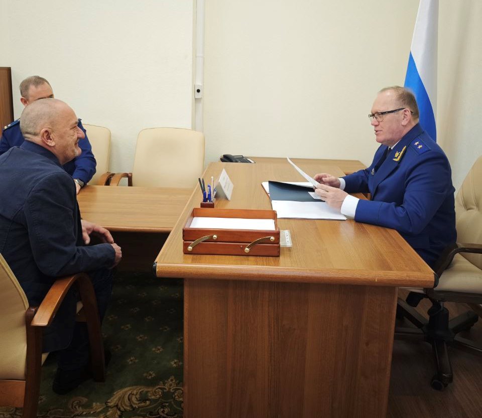 Прокурор Республики Коми провел личный прием граждан в приемной Президента Российской Федерации в Республике Коми