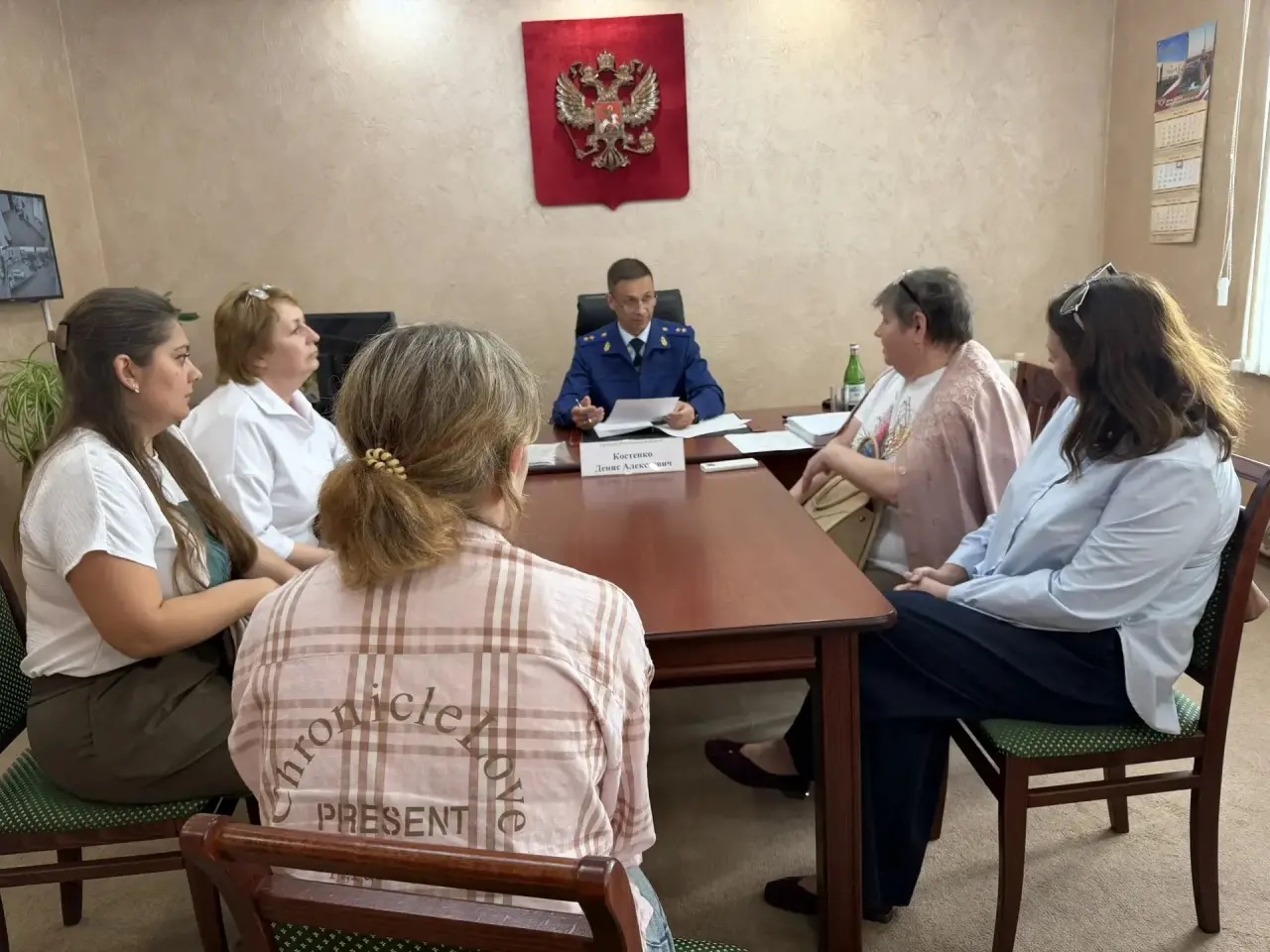 Прокурор Волгоградской области Д.А.Костенко провел выездной личный прием граждан в Урюпинском районе
