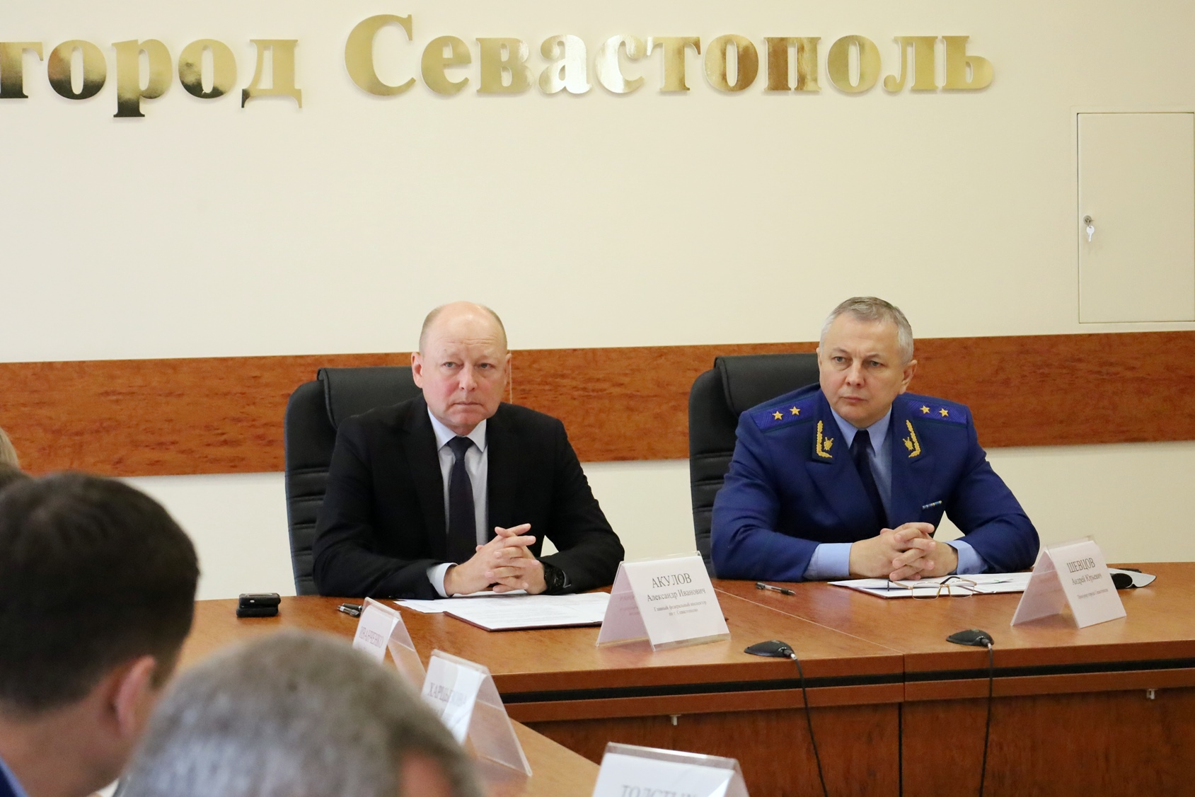 Прокурор города Севастополя Андрей Шевцов провел личный прием граждан по поручению Президента Российской Федерации