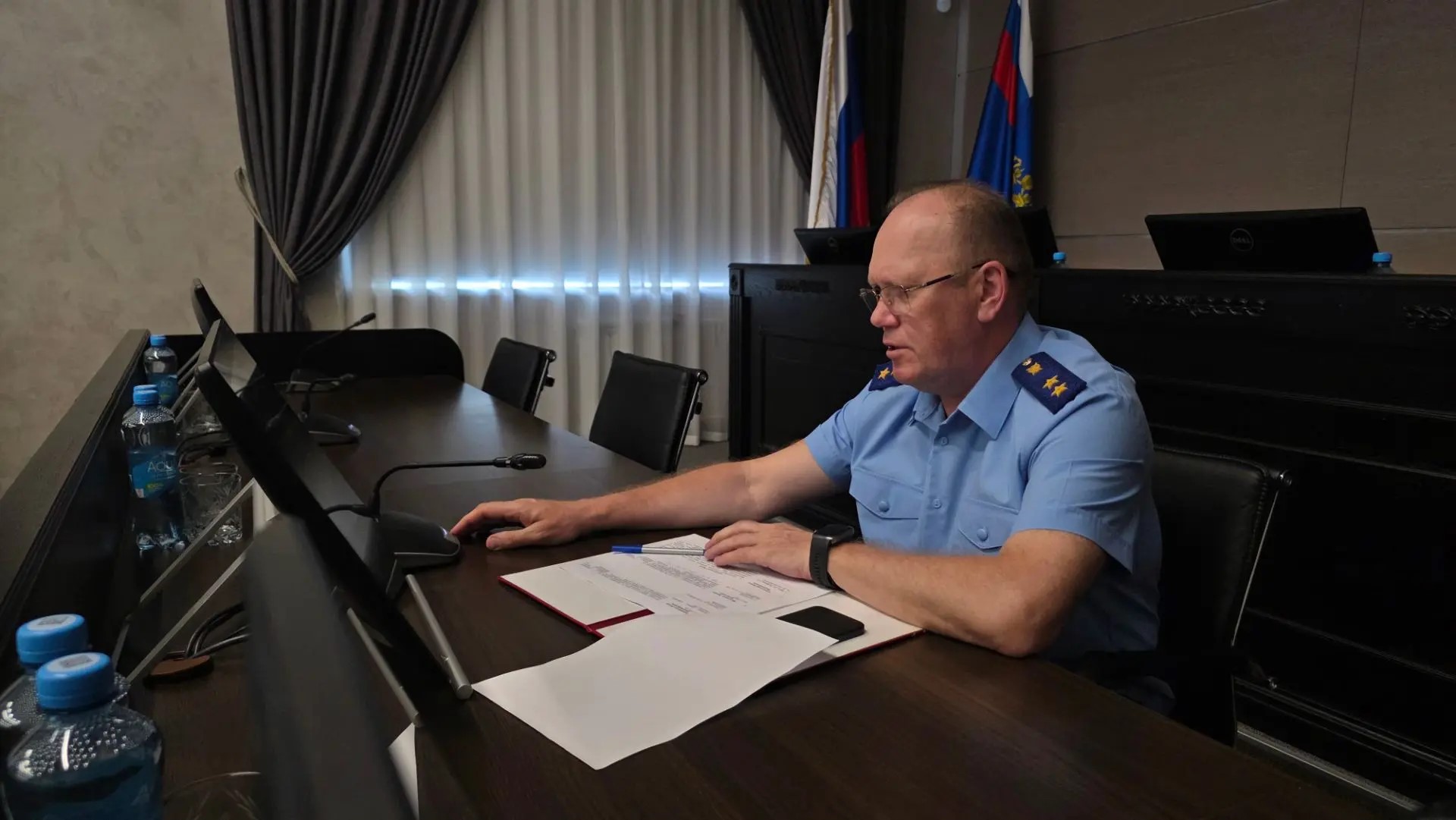 Прокурор Республики Коми Николай Егоров провел личный прием для жителей Сыктывдинского района и города Инты