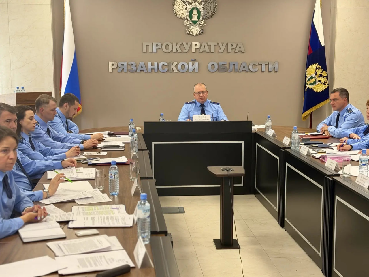 В прокуратуре Рязанской области состоялось заседании коллегии по подведению итогов работы за первое полугодие 2026 года 