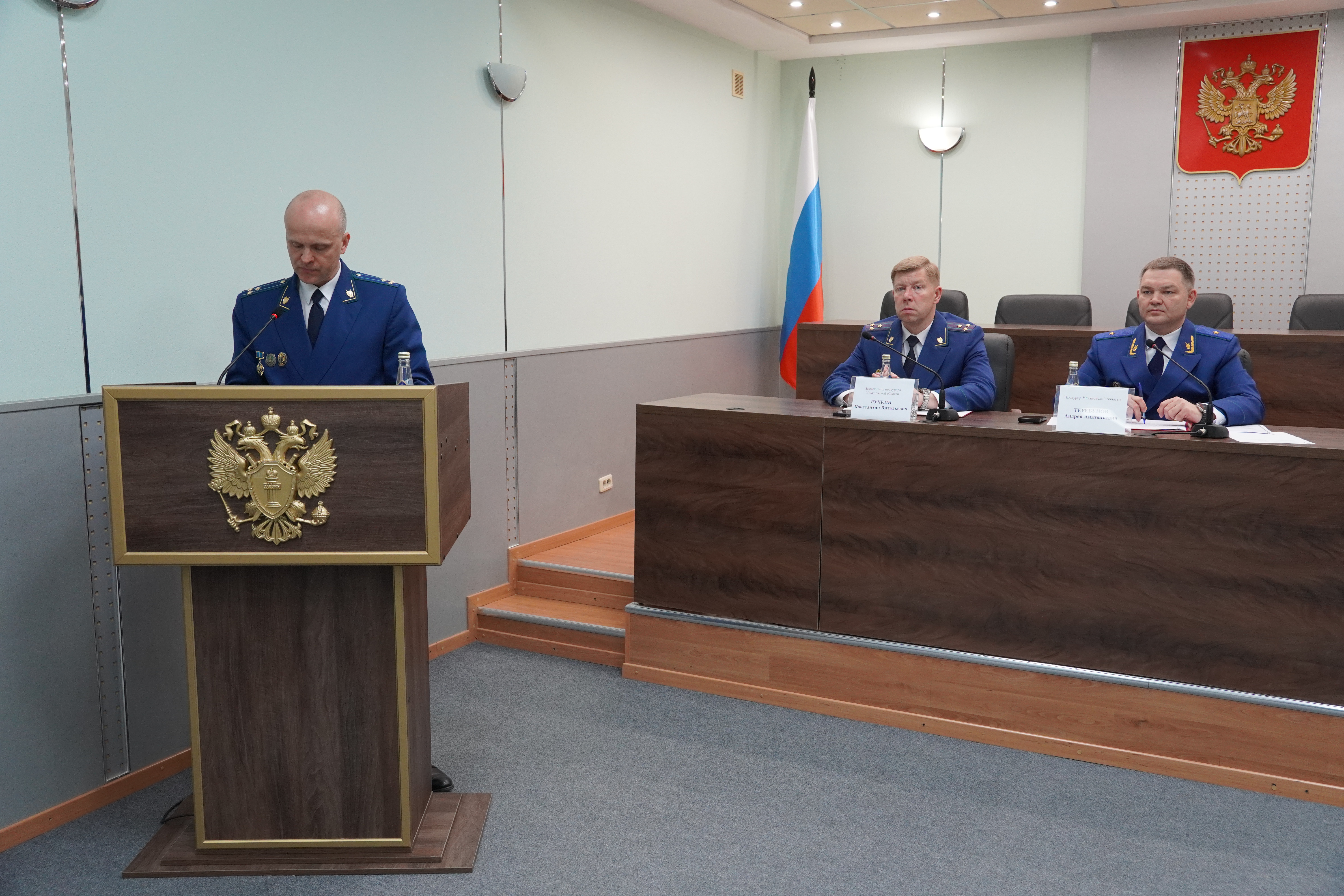 Состоялось заседание коллегии прокуратуры Ульяновской области по вопросам исполнения законодательства при оказании тяжелобольным гражданам специальной медицинской помощи 